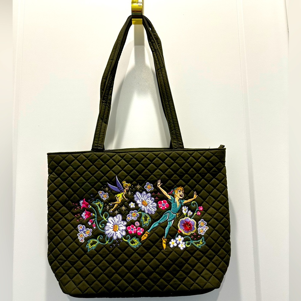 Vera Bradley Disney’s Tinker Bell/Peter Pan Limited Edition Sm Vera Tote…